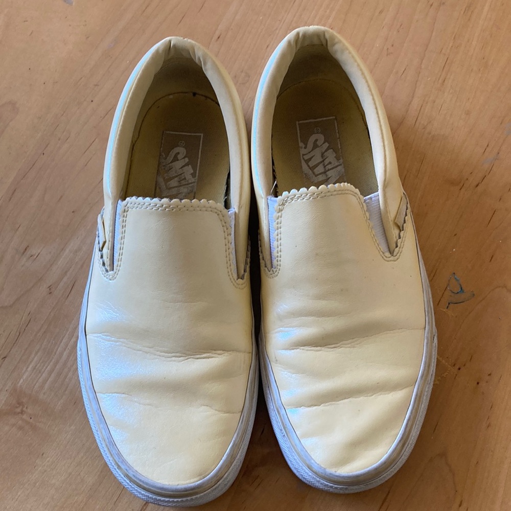 Super Comfortable Yellow Vans